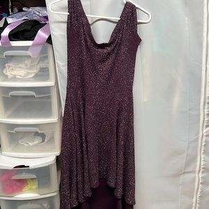 Sparkly, Purple Dress